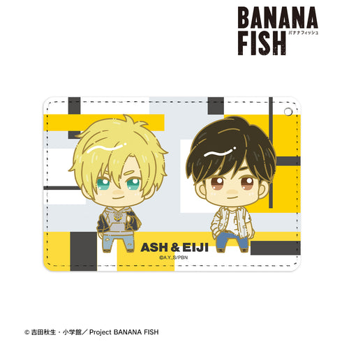 『BANANA FISH』アッシュ‧リンクス&奥村英⼆ ちょこんと! 第2弾 私服ver. 1ポケッ トパスケース